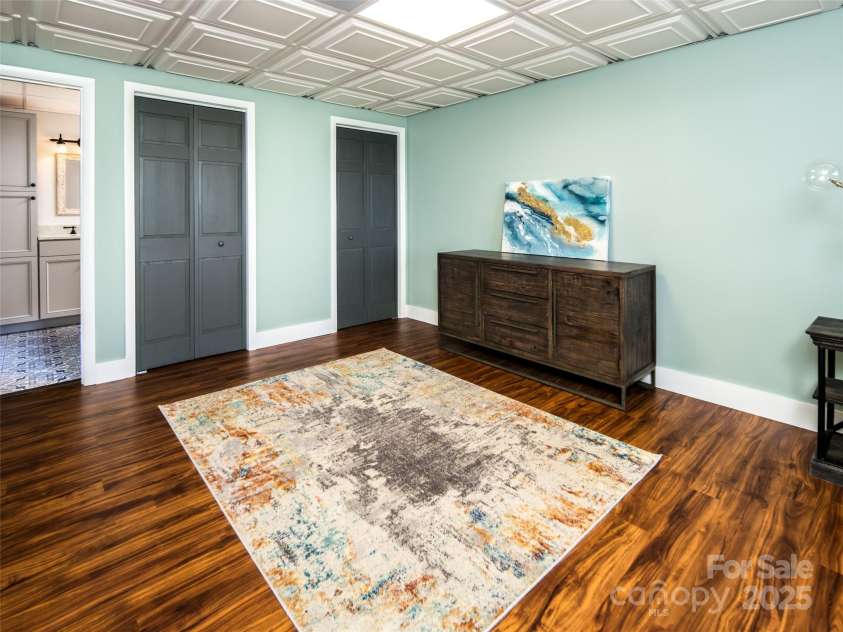 4344 Eagles Nest Road, Waynesville, NC 28786.  MLS# CAR4261425, YatesRealty ID 15485. LOWER LEVEL OFFICE/BONUS ROOM WITH FULL BATH