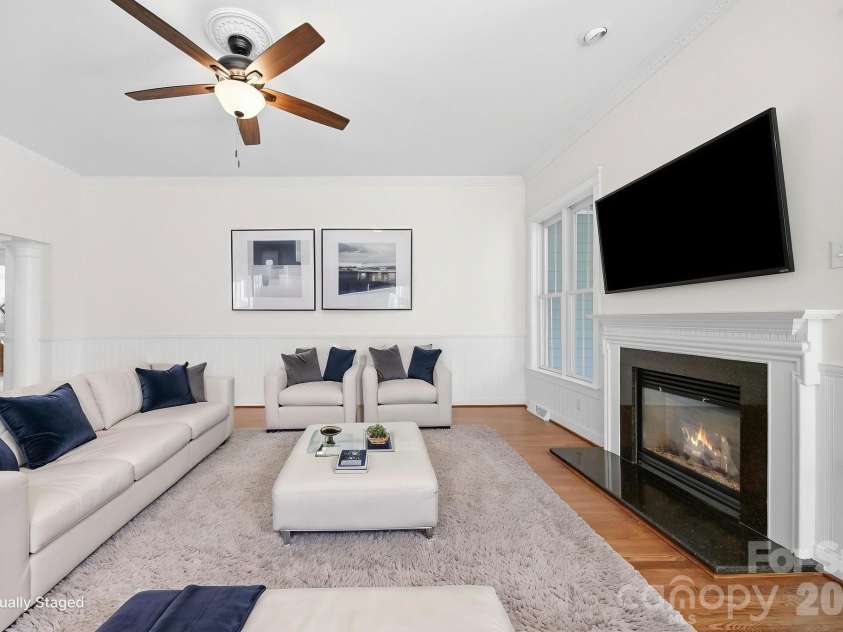 1019 Brookline Drive, Huntersville, NC 28078.  MLS# CAR4372800, YatesRealty ID 15490. Virtually Staged