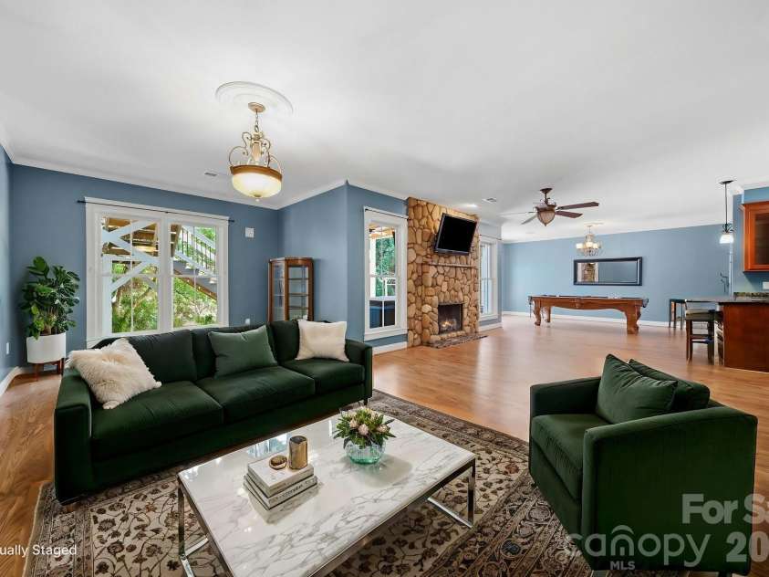 1019 Brookline Drive, Huntersville, NC 28078.  MLS# CAR4372800, YatesRealty ID 15490. Virtually Staged