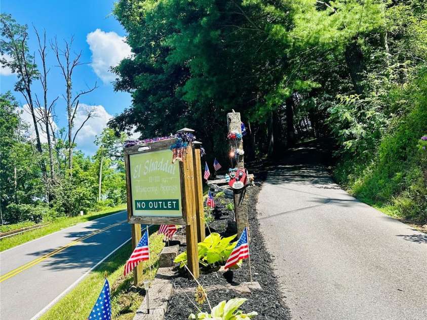 236 Valleyview Drive, Topton, NC 28781.  MLS# CAR4279274, YatesRealty ID 155. Entrance into the Whispering Springs Community