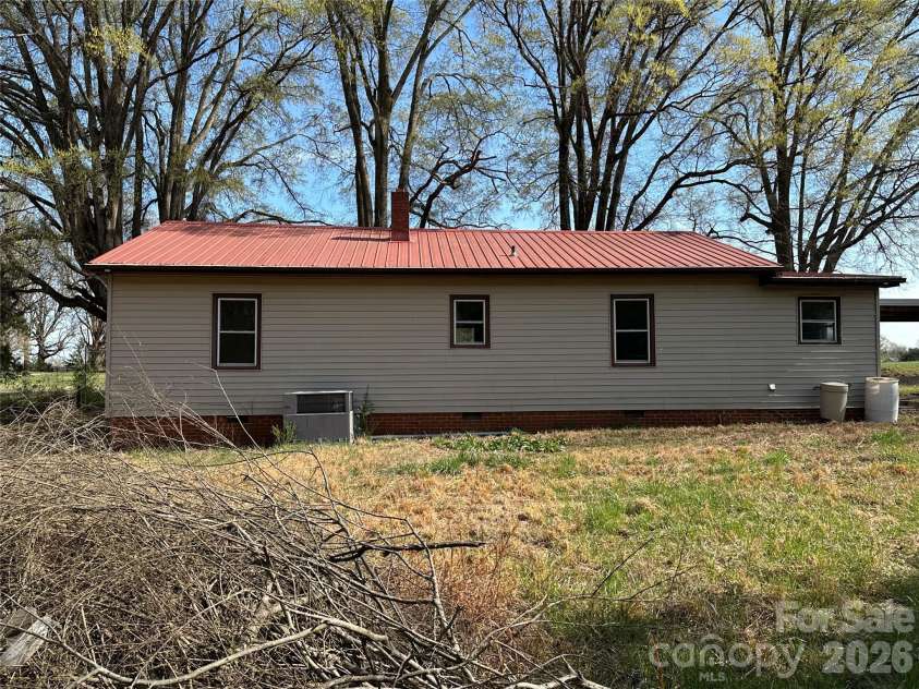 8245 Smith Road, Stanfield, NC 28163.  MLS# CAR4357357, YatesRealty ID 15507. Back of Home