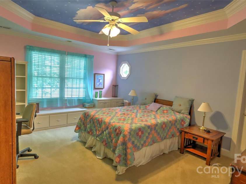 495 Bay Harbour Road, Mooresville, NC 28117.  MLS# CAR4256426, YatesRealty ID 15514. Bedroom 2 with en suite bath and walk in closet
