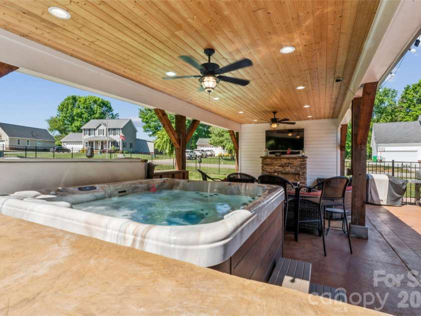 311 Random Drive, Salisbury, NC 28147.  MLS# CAR4371342, YatesRealty ID 15515. Hot tub makes it complete!
