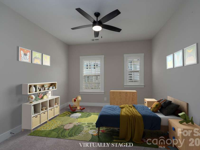 15132 Rocky Bluff Loop, Davidson, NC 28036.  MLS# CAR4351498, YatesRealty ID 15525. Secondary Bedroom Virtually Staged