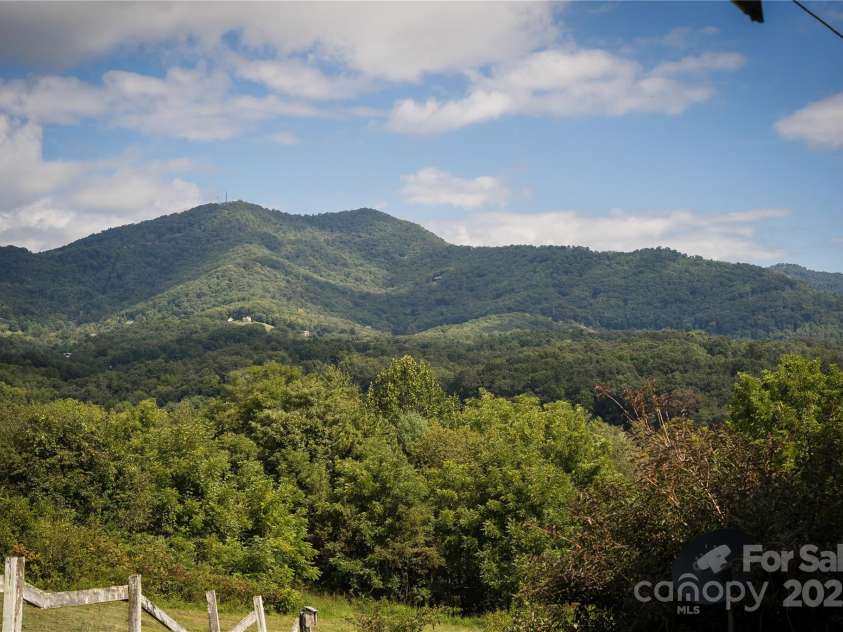 112 Melody Street, Clyde, NC 28721.  MLS# CAR4301909, YatesRealty ID 15527. View from Kitchen Window