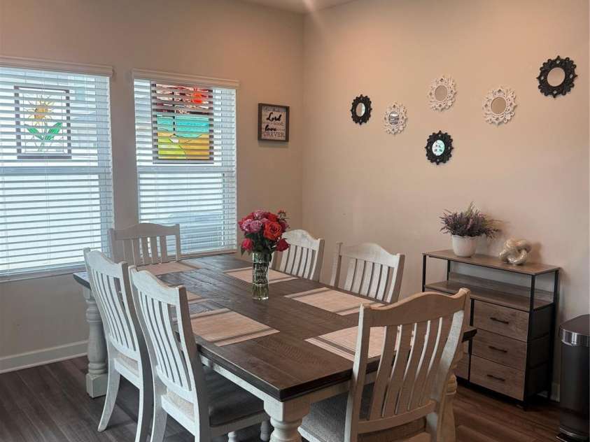 1019 Jeffery Dean Court, Albemarle, NC 28001.  MLS# CAR4374522, YatesRealty ID 15528. Dining Area