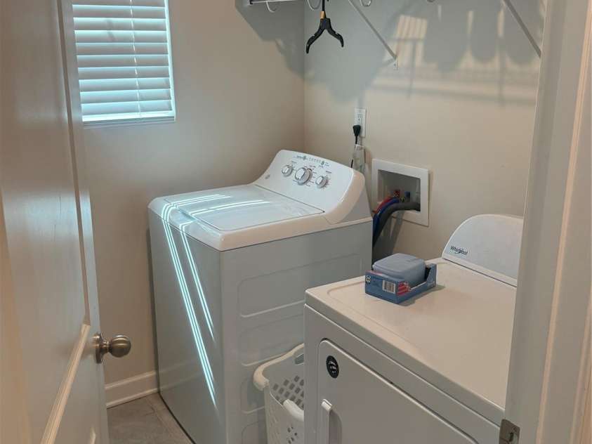 1019 Jeffery Dean Court, Albemarle, NC 28001.  MLS# CAR4374522, YatesRealty ID 15528. Upper Level Laundry