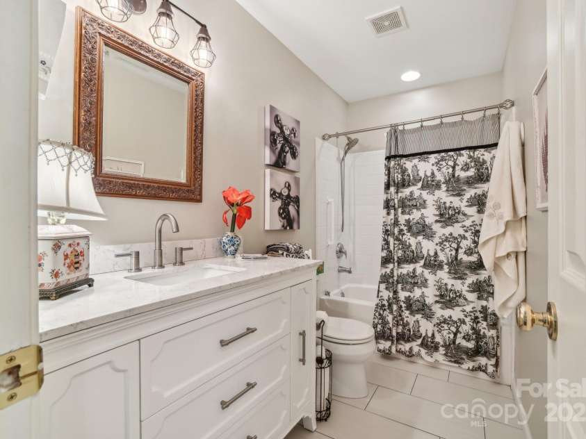 36 Planters Creek Road, Fletcher, NC 28732.  MLS# CAR4257762, YatesRealty ID 15540. Roomy, comfortable second bath
