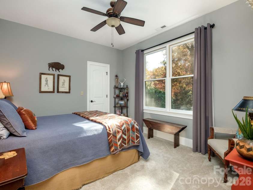 674 Soquili Drive, Brevard, NC 28712.  MLS# CAR4352829, YatesRealty ID 15540. Guest bedroom