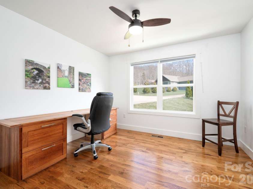 311 Hookers Gap Road, Candler, NC 28715.  MLS# CAR4358991, YatesRealty ID 15544. Third Bedroom Makes a Great Home Office