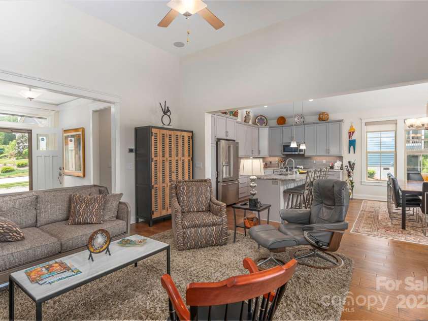 5 Buckhorn Gap Road, Biltmore Lake, NC 28715.  MLS# CAR4261479, YatesRealty ID 15544. Rooms flow beautifully