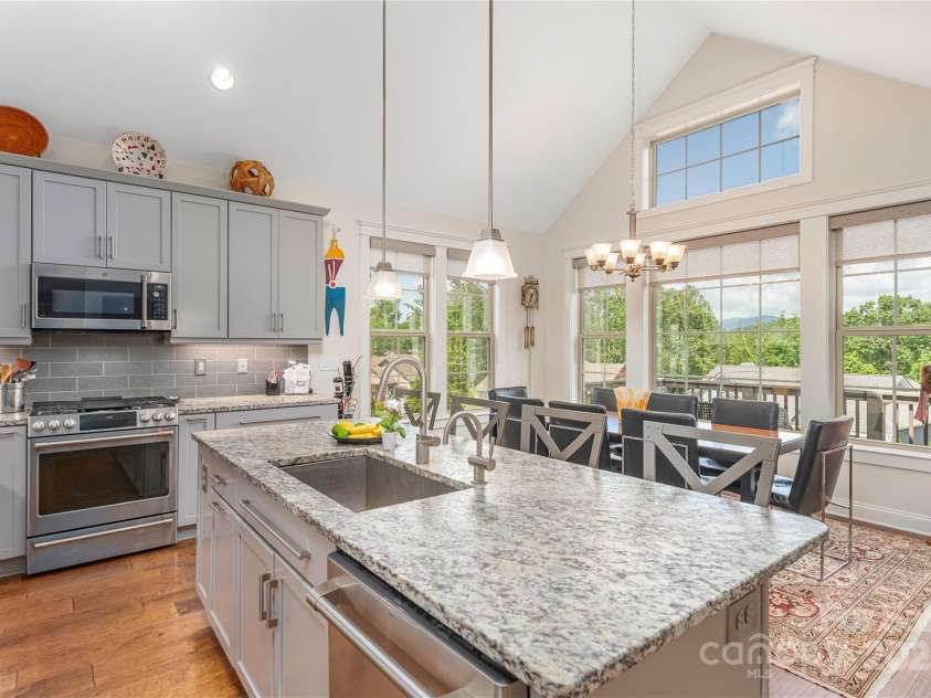 5 Buckhorn Gap Road, Biltmore Lake, NC 28715.  MLS# CAR4261479, YatesRealty ID 15544. Stunning kitchen!