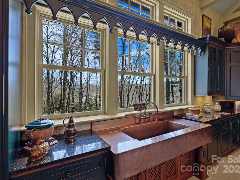 205 Indrio Road, Blowing Rock, NC 28605.  MLS# CAR4245602, YatesRealty ID 15556. Awesome sink, with views