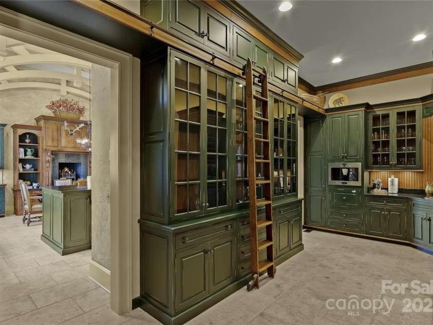 205 Indrio Road, Blowing Rock, NC 28605.  MLS# CAR4245602, YatesRealty ID 15556. Pantry & prep room off kitchen