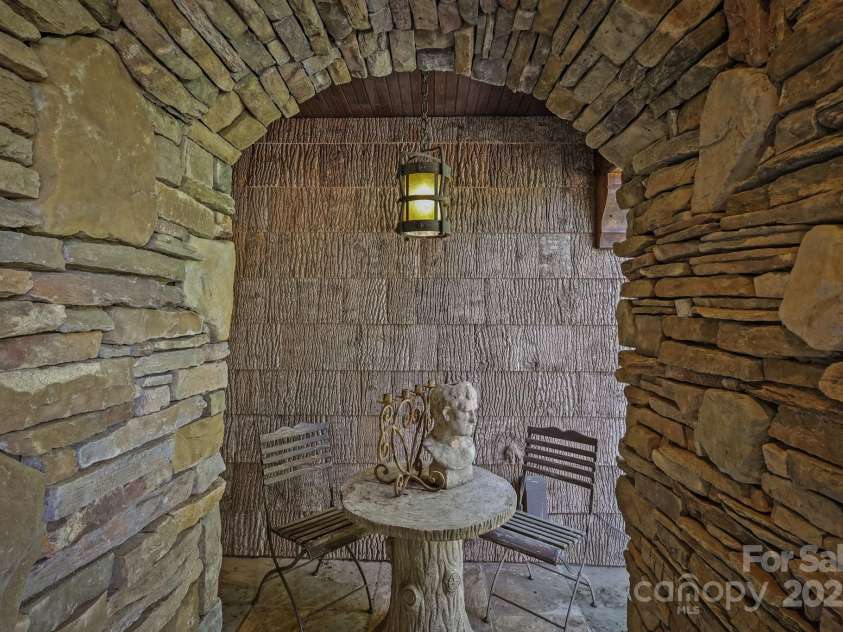 205 Indrio Road, Blowing Rock, NC 28605.  MLS# CAR4245602, YatesRealty ID 15556. Unique features, stonework