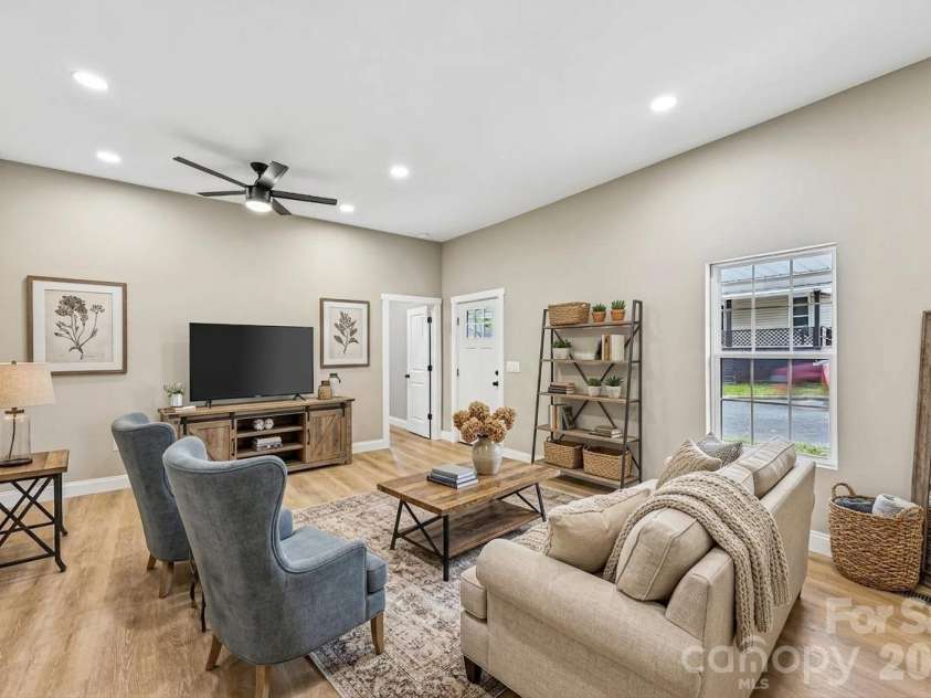 748 Efird Street, Albemarle, NC 28001.  MLS# CAR4392274, YatesRealty ID 1556. Virtually Staged