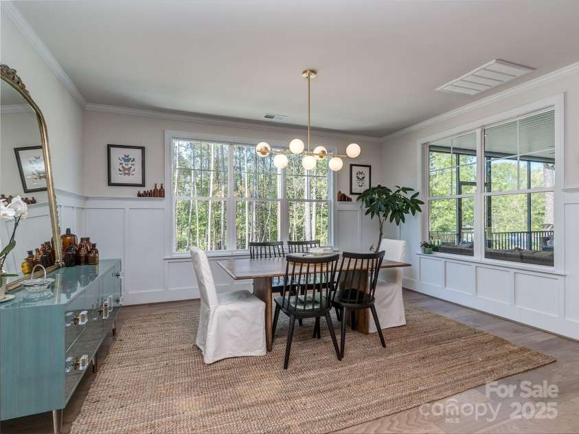 143 Robinson Ridge Drive, Mooresville, NC 28117.  MLS# CAR4246025, YatesRealty ID 15567. Dining Room