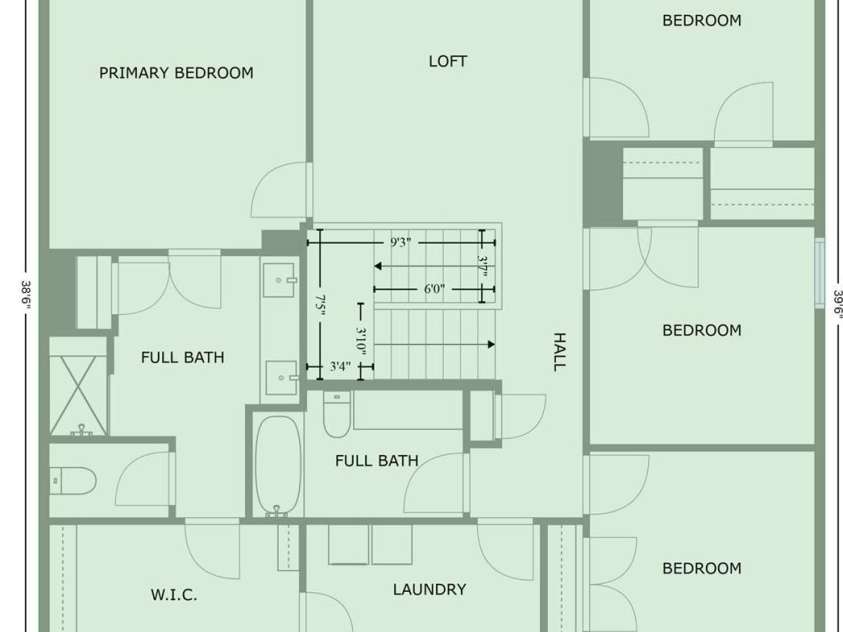 117 Obadiah Court, Troutman, NC 28115.  MLS# CAR4234552, YatesRealty ID 15568. 2nd Floor