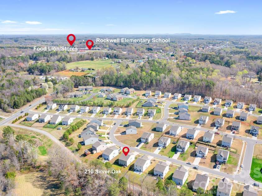 210 Silver Oak Circle, Rockwell, NC 28138.  MLS# CAR4358487, YatesRealty ID 15573. 