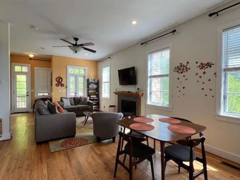 115 Breakaway Trail, Mars Hill, NC 28754.  MLS# CAR4257257, YatesRealty ID 15574. OPEN CONCEPT - DINING / LIVING ROOM