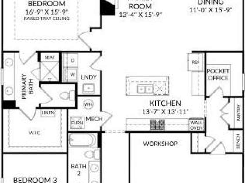 5111 Raging Creek Drive, Indian Trail, NC 28079.  MLS# CAR4260133, YatesRealty ID 15583. Main Level