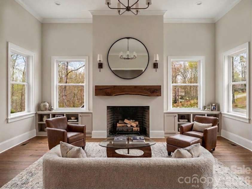 285 Woodridge Drive, Rutherfordton, NC 28139.  MLS# CAR4364199, YatesRealty ID 15589. AI generated image of what final construction may look like