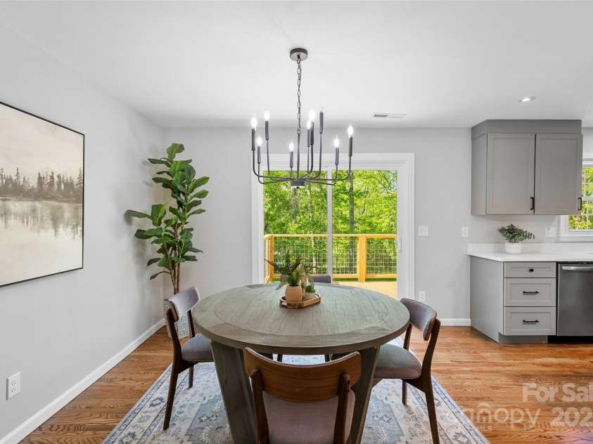 75 White Pine Drive, Fletcher, NC 28732.  MLS# CAR4251486, YatesRealty ID 15590. Dining Space