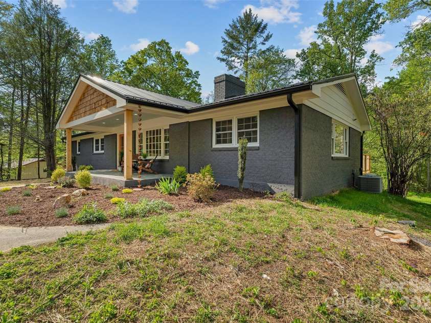 75 White Pine Drive, Fletcher, NC 28732.  MLS# CAR4251486, YatesRealty ID 15590. Front of Home