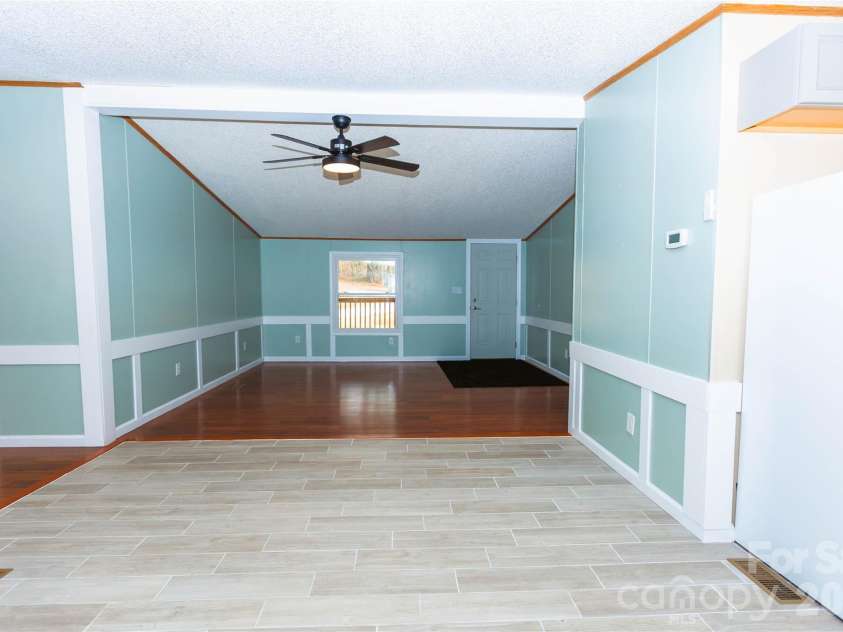 1380 Jacobs Lane, Morganton, NC 28655.  MLS# CAR4334721, YatesRealty ID 15596. Dining/living 1