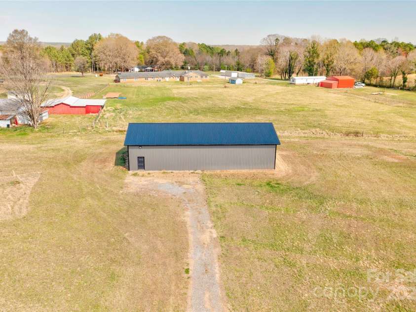 1026 Stage Coach Trail, Lawndale, NC 28090.  MLS# CAR4239349, YatesRealty ID 15597. Arieal view of workshop