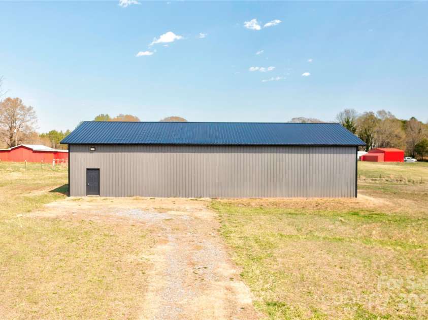 1026 Stage Coach Trail, Lawndale, NC 28090.  MLS# CAR4239349, YatesRealty ID 15597. Detached 72 x 36 insulated building