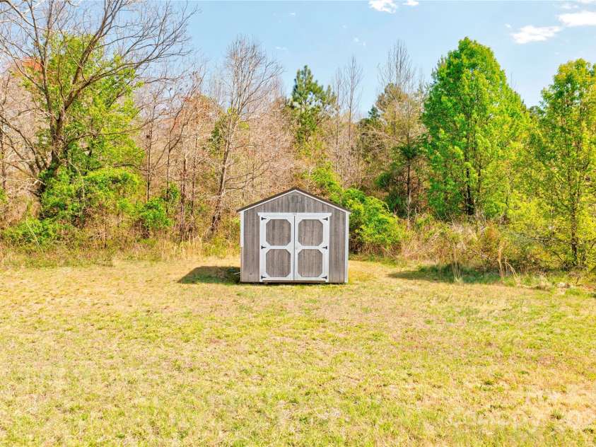 1026 Stage Coach Trail, Lawndale, NC 28090.  MLS# CAR4239349, YatesRealty ID 15597. Storage Building