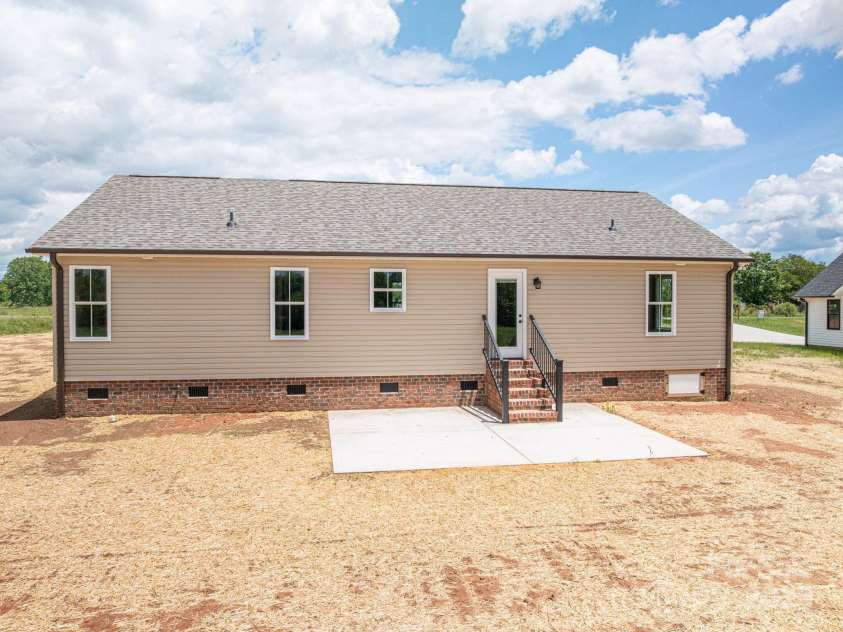 355 Northbrook III School Road, Vale, NC 28164.  MLS# CAR4256621, YatesRealty ID 15598. Rear View