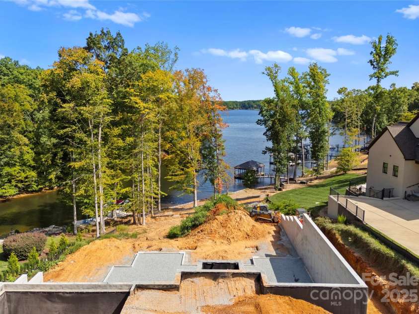 4218 Sigmon Cove Lane, Terrell, NC 28682.  MLS# CAR4216054, YatesRealty ID 156. Basement view to main channel