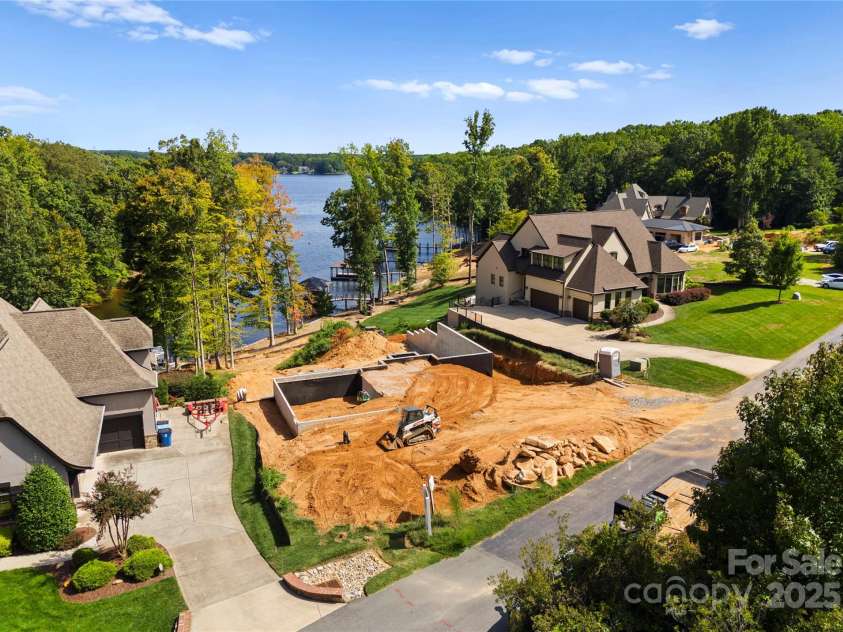 4218 Sigmon Cove Lane, Terrell, NC 28682.  MLS# CAR4216054, YatesRealty ID 156. Lot view to main channel