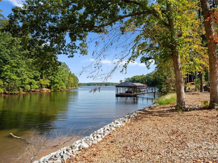 4218 Sigmon Cove Lane, Terrell, NC 28682.  MLS# CAR4216054, YatesRealty ID 156. View from shoreline