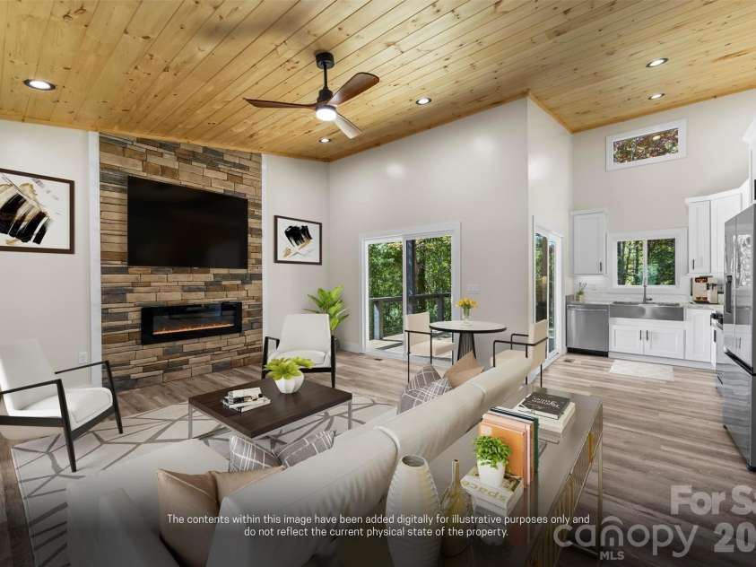 71 Mountain Trace Point, Bryson City, NC 28713.  MLS# CAR4310534, YatesRealty ID 15609. 