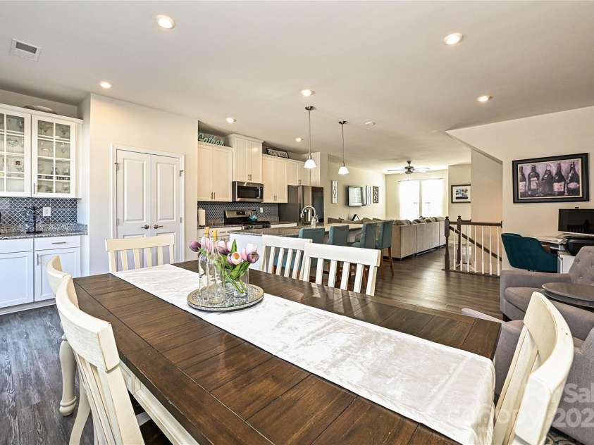 11741 Blessington Road, Huntersville, NC 28078.  MLS# CAR4252837, YatesRealty ID 15613. Dining Area