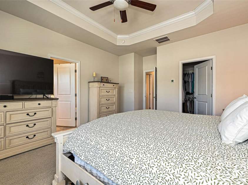 11741 Blessington Road, Huntersville, NC 28078.  MLS# CAR4252837, YatesRealty ID 15613. Primary Bedroom