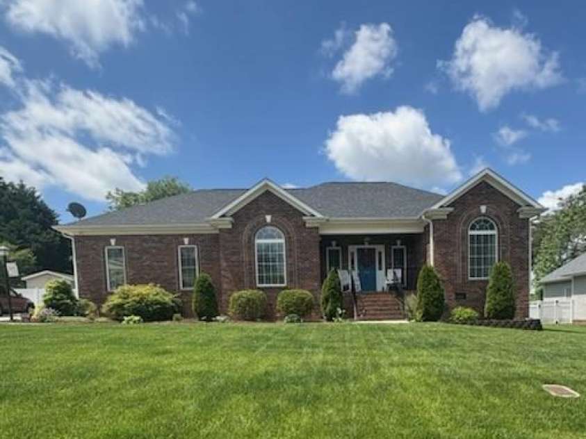 1601 Eden Glen Drive, Dallas, NC 28034.  MLS# CAR4211731, YatesRealty ID 15625. Front View