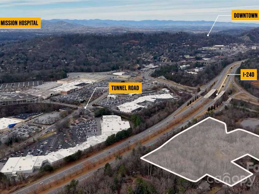 67 Shawnee Trail, Asheville, NC 28805.  MLS# CAR4331437, YatesRealty ID 1563. 8.87 acres Near Tunnel Road, 1-240 and Downtown Asheville