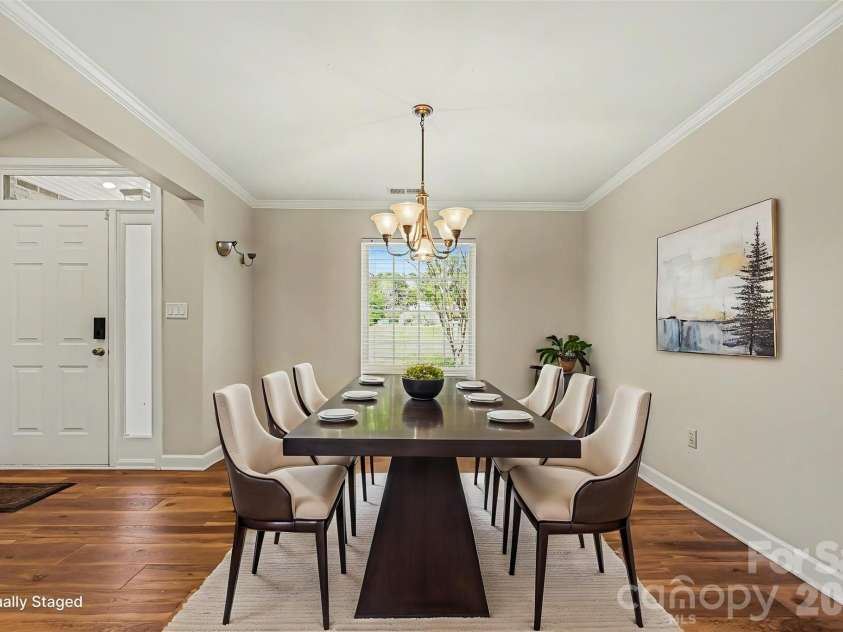 7329 Bailywick Drive, Waxhaw, NC 28173.  MLS# CAR4334755, YatesRealty ID 15632. Dining Room