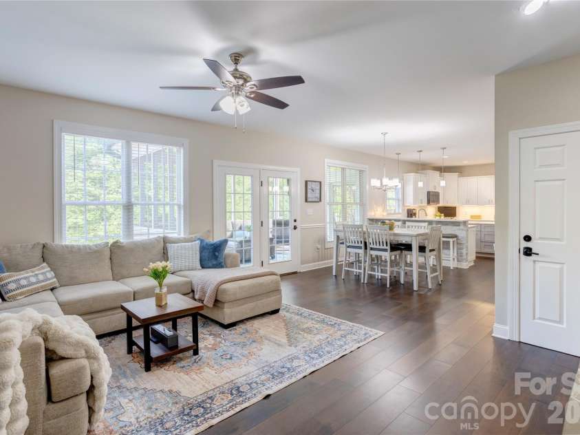 1390 Bennington Drive, Concord, NC 28027.  MLS# CAR4371953, YatesRealty ID 15633. Anchored by warmth and style
