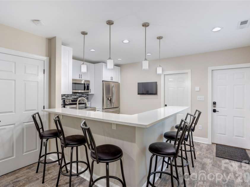 1390 Bennington Drive, Concord, NC 28027.  MLS# CAR4371953, YatesRealty ID 15633. Kitchen #2 - basement