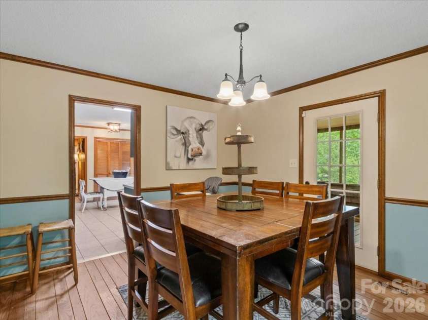 190 Executive Estates Drive, Old Fort, NC 28762.  MLS# CAR4349783, YatesRealty ID 15634. Dining
