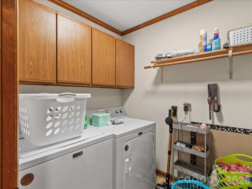 190 Executive Estates Drive, Old Fort, NC 28762.  MLS# CAR4349783, YatesRealty ID 15634. Laundry