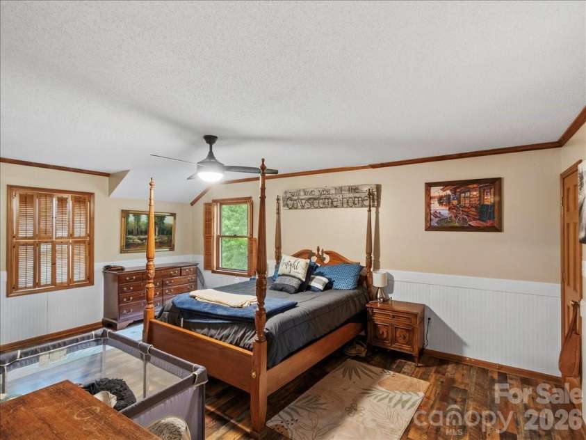 190 Executive Estates Drive, Old Fort, NC 28762.  MLS# CAR4349783, YatesRealty ID 15634. Primary Bedroom