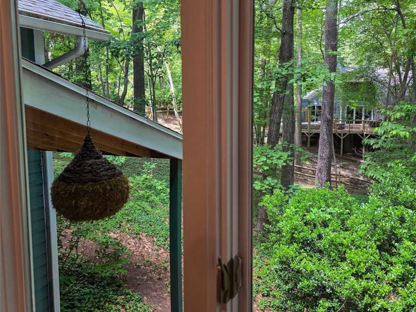 26 Autumn Ridge Lane, Asheville, NC 28803.  MLS# CAR4368314, YatesRealty ID 15650. View from Kitchen window