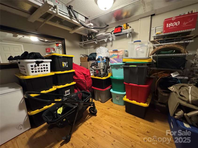 506 Greenbriar Drive, West Jefferson, NC 28694.  MLS# CAR4253689, YatesRealty ID 15655. Storage area off of bonus room #1