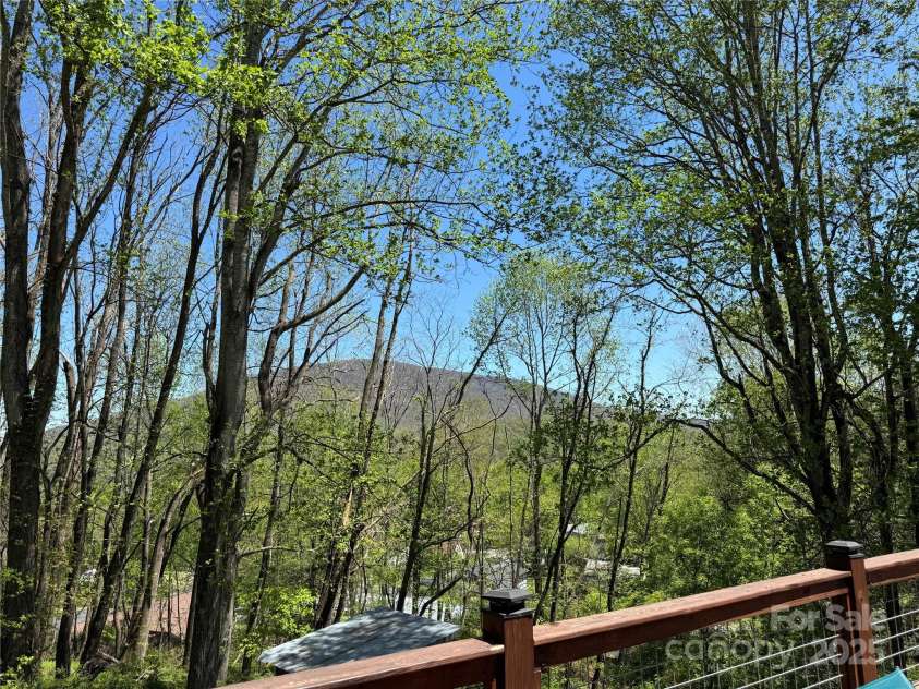 506 Greenbriar Drive, West Jefferson, NC 28694.  MLS# CAR4253689, YatesRealty ID 15655. View from the open deck